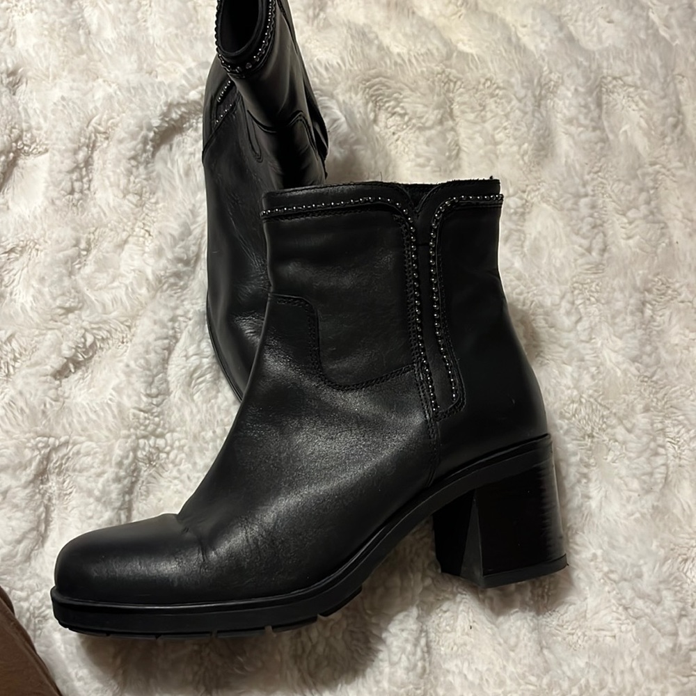 Black booties
